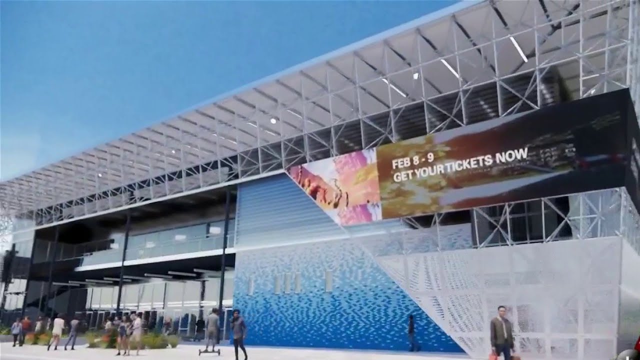 Get a sneak peak of Port SA's new Tech Port Center and Arena
