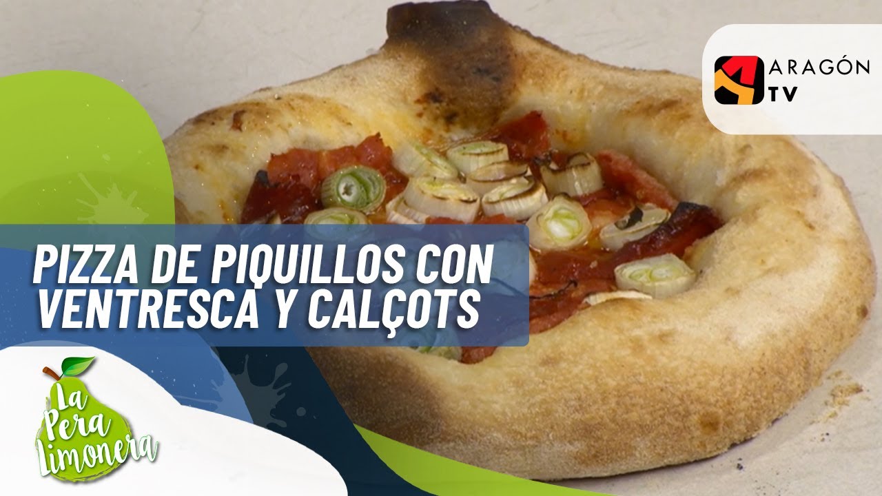 🍕🌶️ Pizza de Piquillos con Ventresca y Calçots: Una Fiesta de Sabores 🌟😋