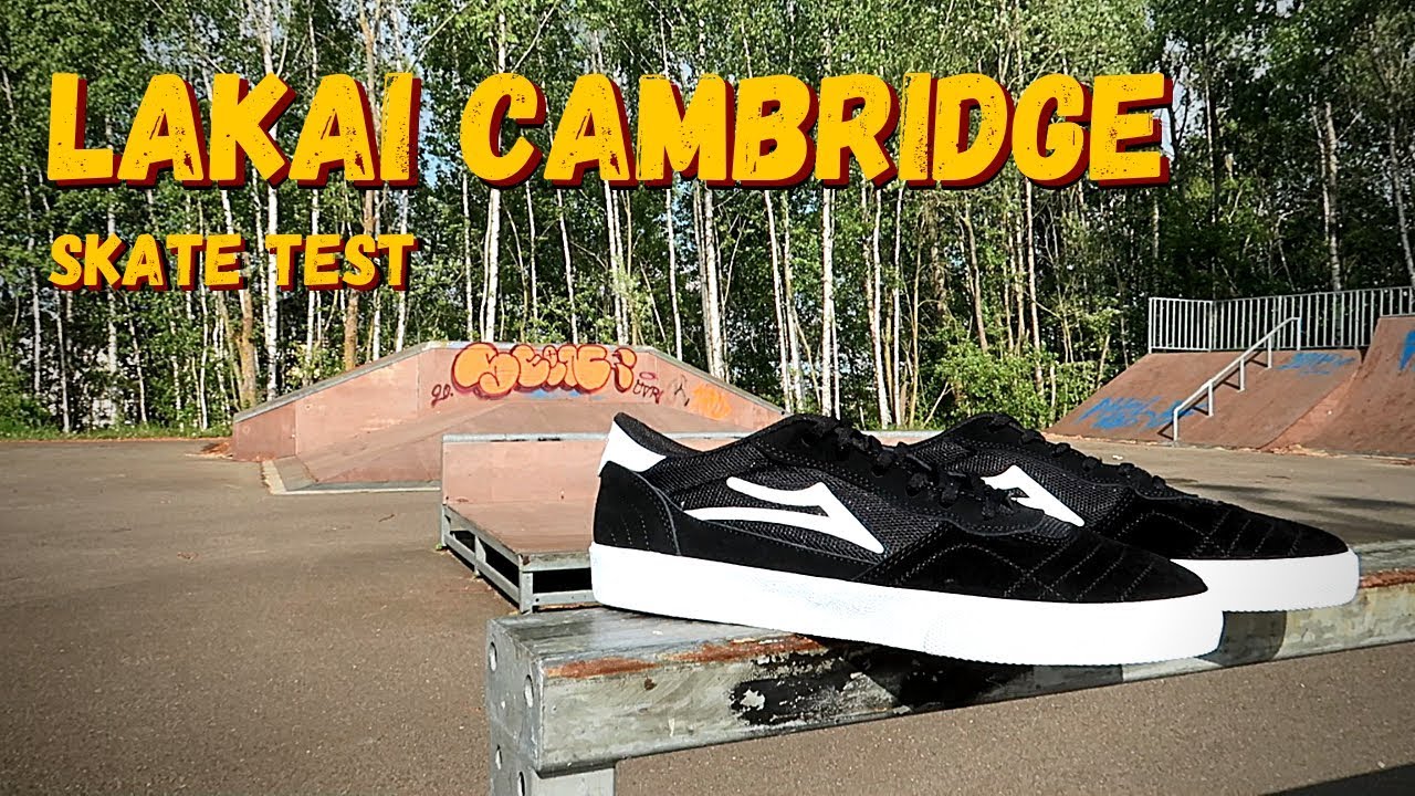 The MOST COMFORTABLE skate shoes // Lakai Cambridge