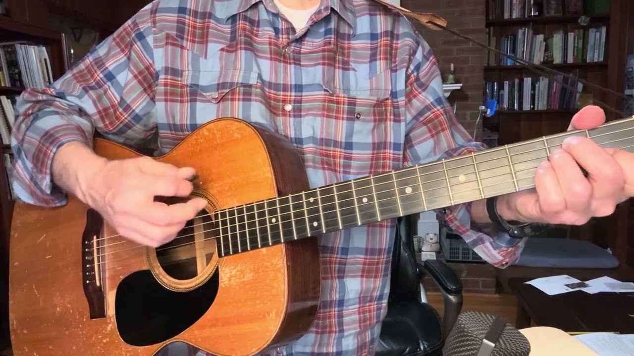 Jamaica Farewell instruction with syncopated strum