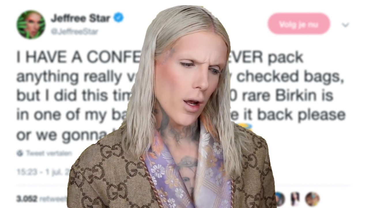 this airline lost jeffree's $60.000 birkin bag