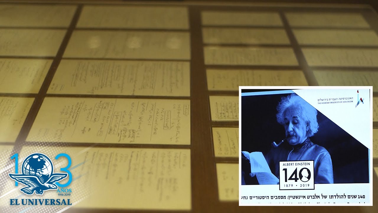 Revelan los archivos perdidos de Einstein