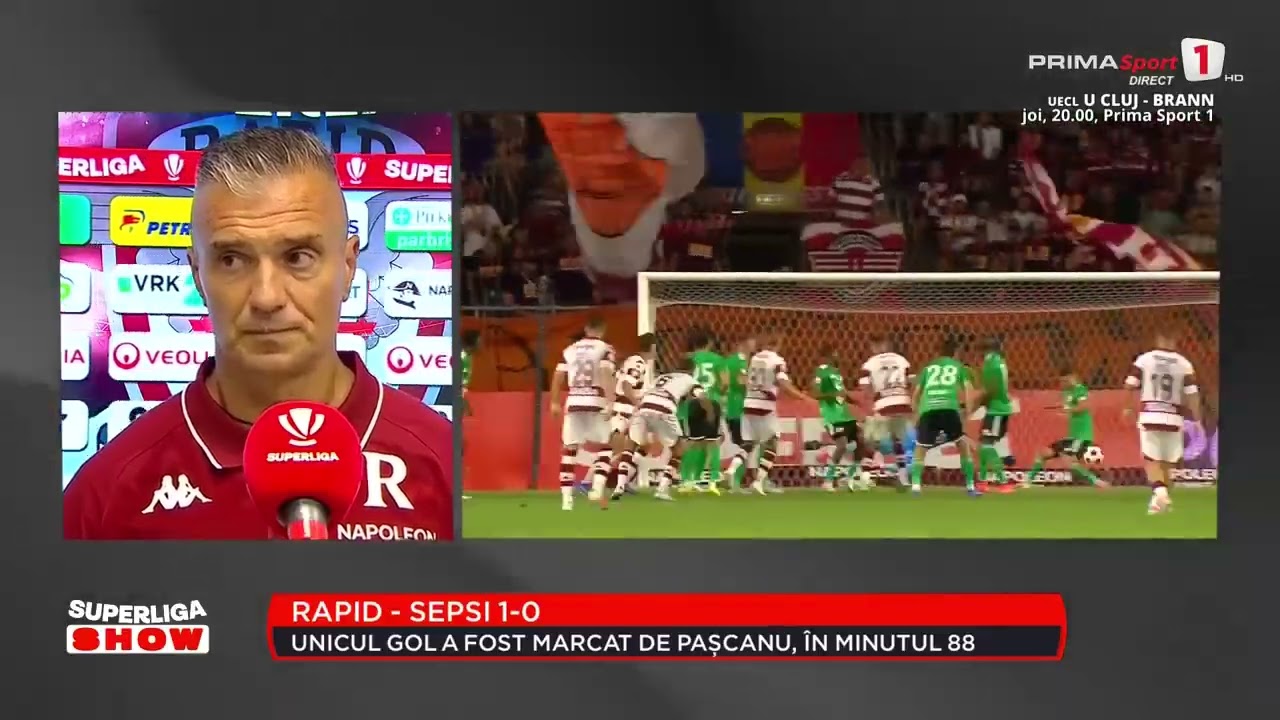 INTERVIU. Pancu, după prima victorie la Rapid: &bdquo;A fost emoţionant&rdquo;. Mesajul pentru suporteri