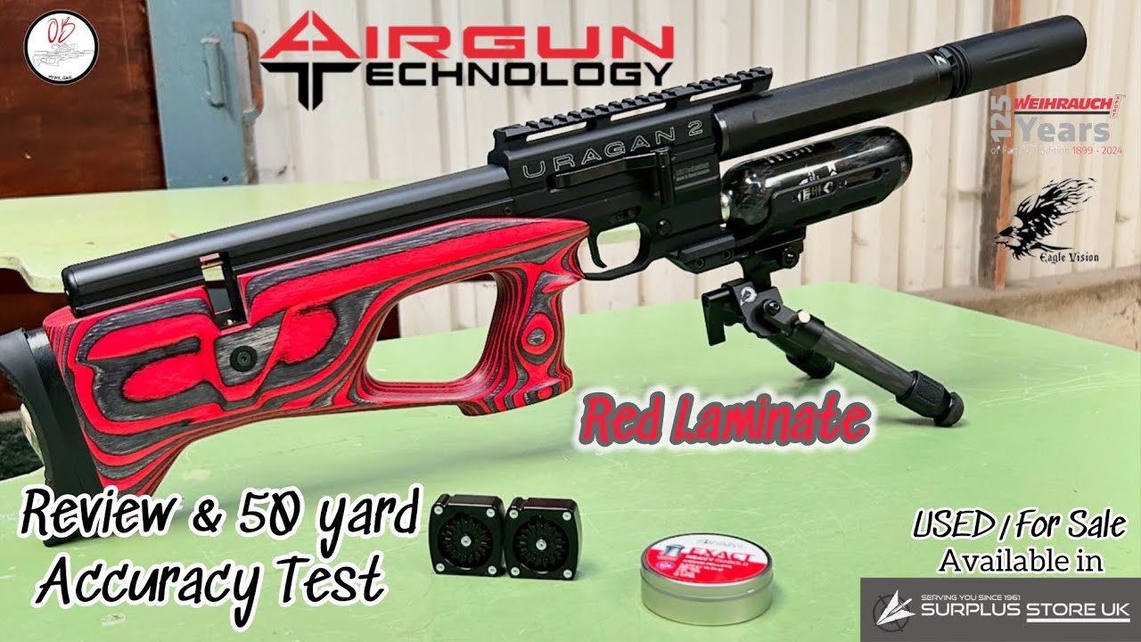 AGT URAGAN 2 compact .177 | Review & Accuracy Test.                         #sports #airgun #review