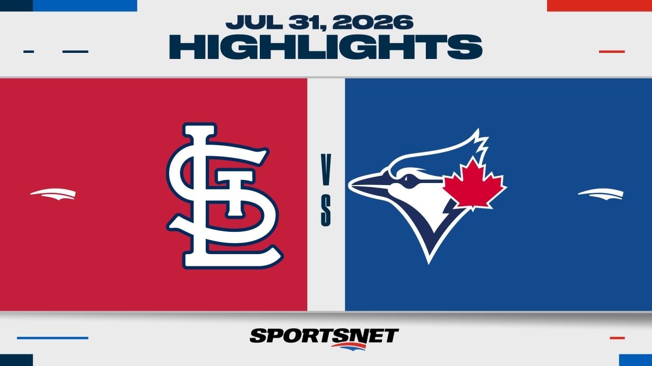 MLB Highlights | Cardinals  vs. Blue Jays - July 31, 2026