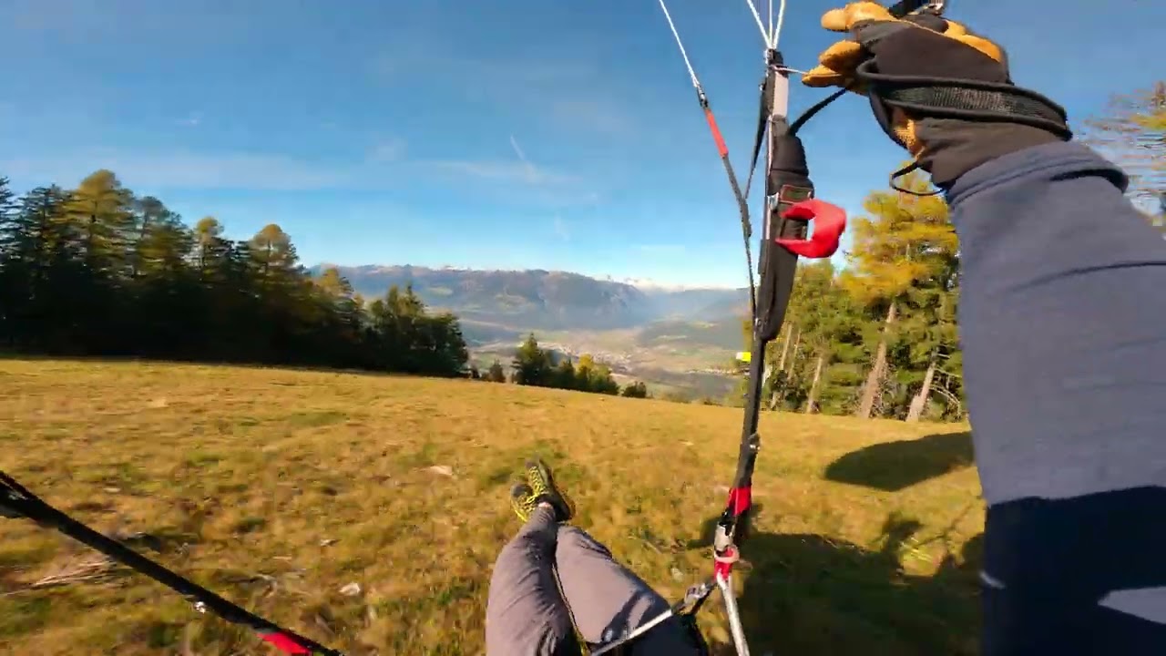 Kronplatz ass to grass speedflying, full line // Mirage 2 RS 7