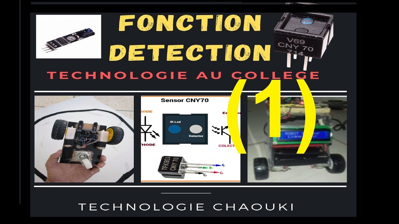 CNY70 -TCRT5000 Fonction Détection (1)