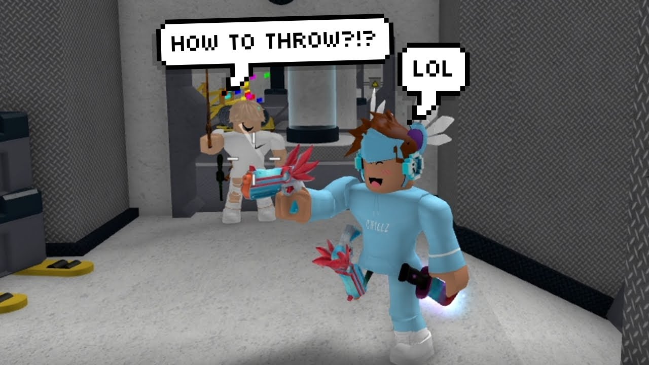 I Found A TOXIC HATER, So I 1v1'd THEM And They Were NOOB... (Murder Mystery 2)