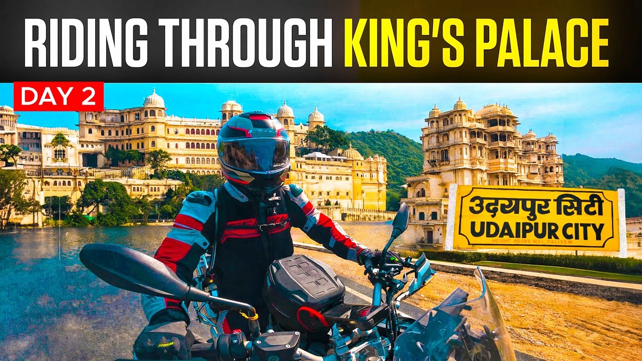 Yeh Udaipur Hai 😍👑 | Royal Palaces & Bike Ride Vlog