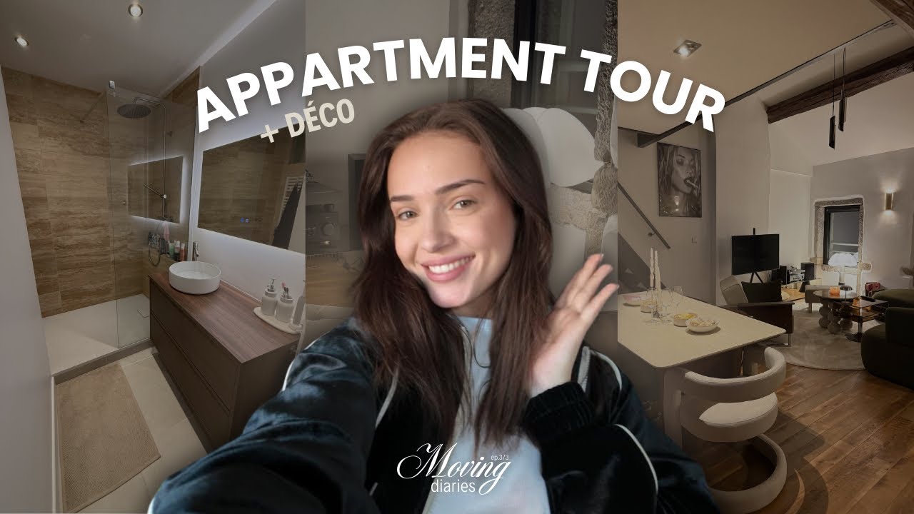 MOVING DIARIES EP3 : reveal final de l’appartement ! (Déco, travaux…)