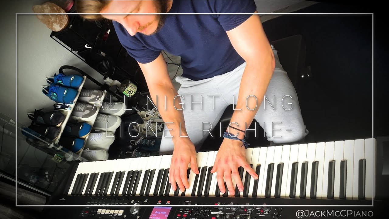 All Night Long | Lionel Richie Piano Cover (HD)