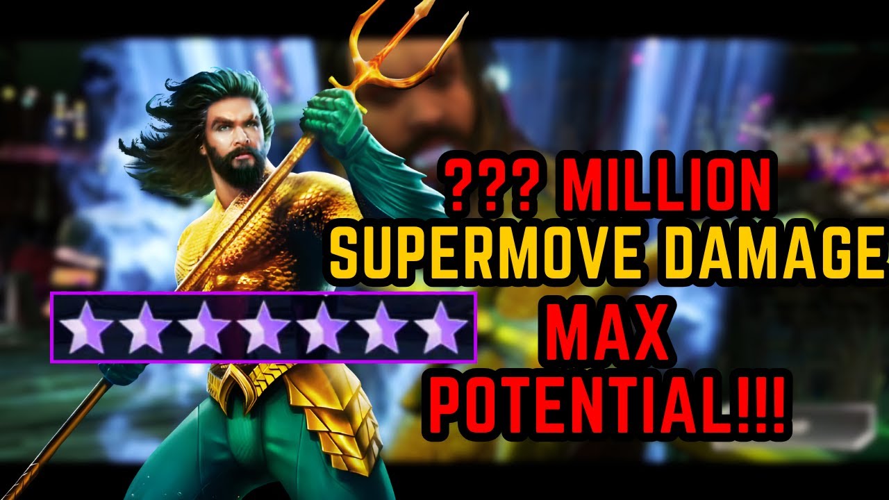 I Gave Raven and GOSS to Fully Ascended KOAAM to Deal Highest SuperMove Damage | Injustice 2 Mobile