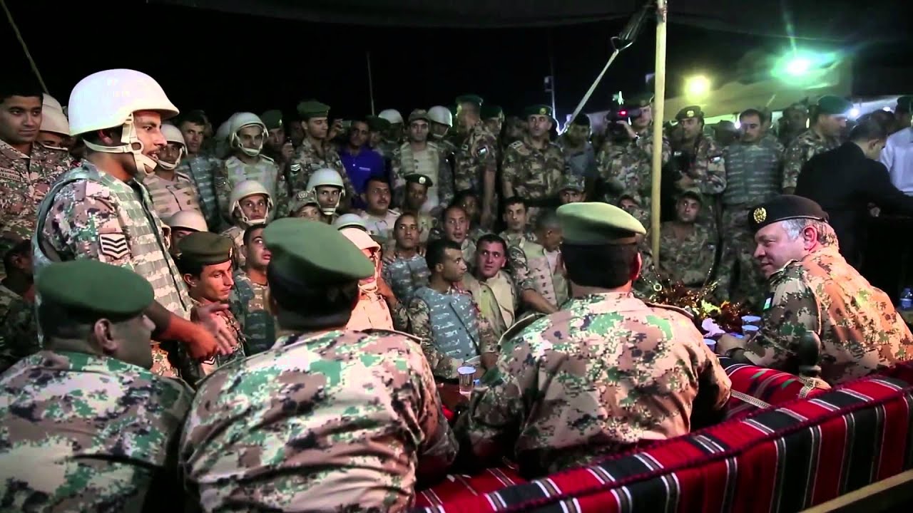 ملخص نشاطات جلالة الملك (زيارة حرس الحدود) من 26 تموز - 2 آب 2013