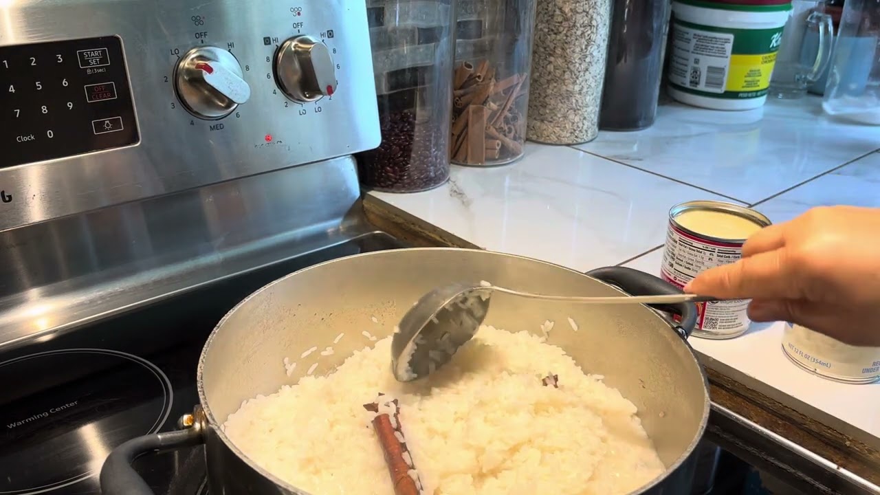 arroz con leche receta familiar 