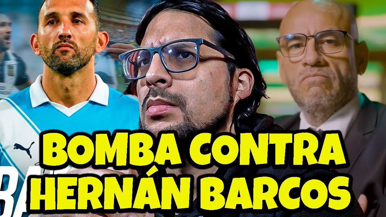 MR PEET SOLT&Oacute; BOMBA CONTRA HERN&Aacute;N BARCOS POR SPORTING CRISTAL #alianzalima #futbolperuano #liga1