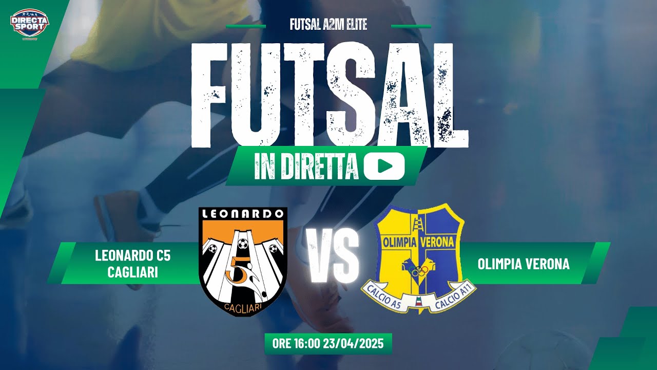 Futsal A2M Elite - Leonardo C5 Cagliari-Olimpia Verona (2-0)