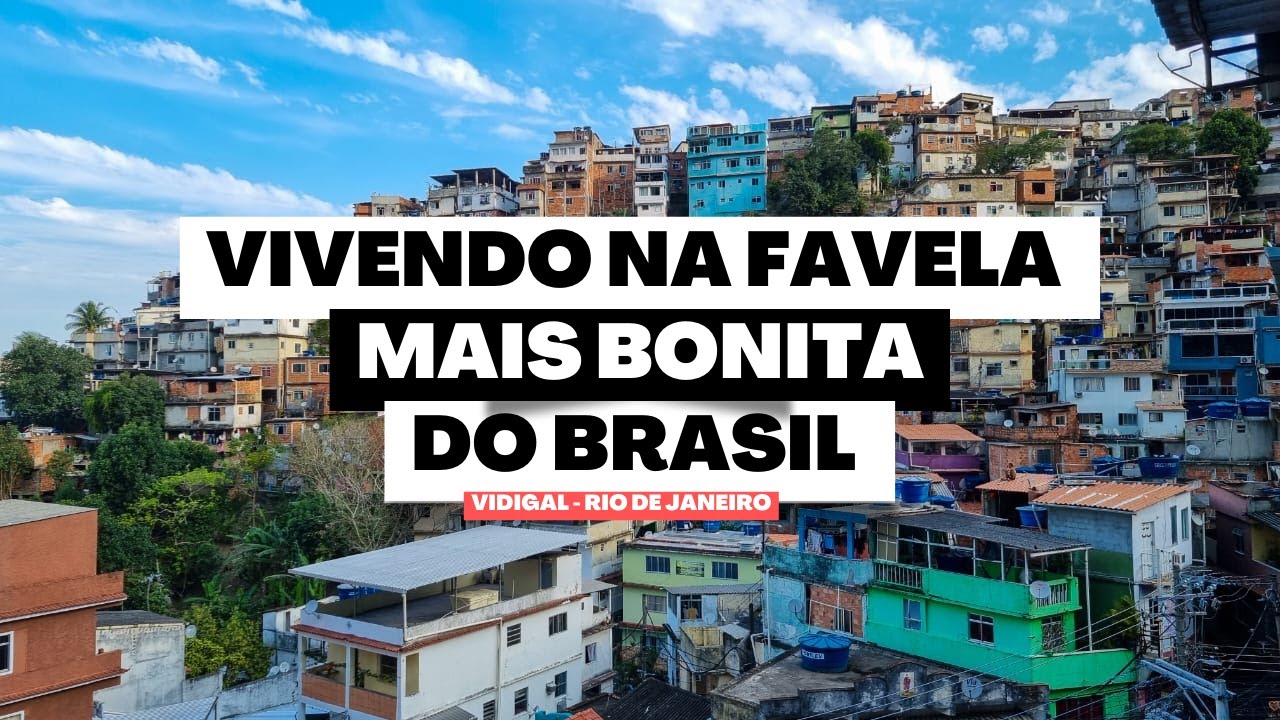Vivendo na Favela mais bonita do Brasil - Vidigal - Rio de Janeiro