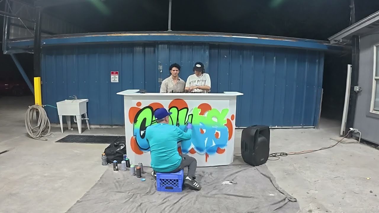 LAZARO CARDENAS | DAZZLING AROUND | Live DJ Set @ MUCHOPELO Graffiti Session