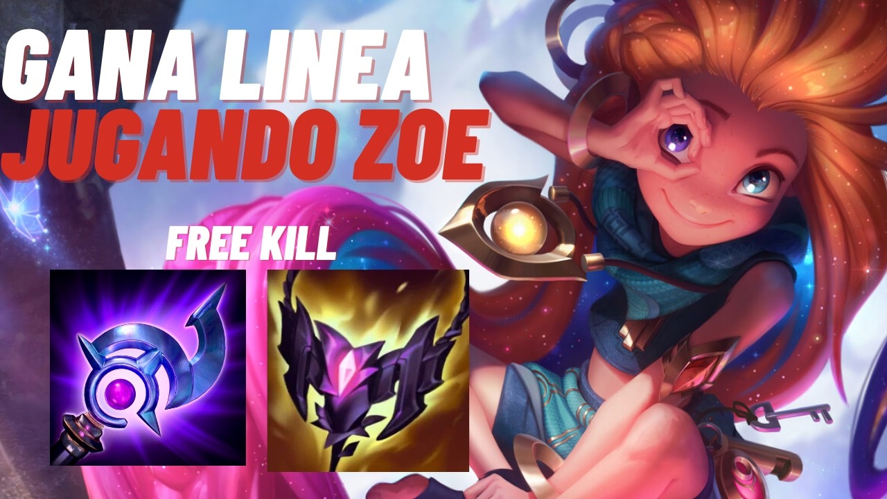 JUEGA ZOE Y APROVECHA TODO SU DAÑO EXPLOSIVO DESDE EL INICIO...(EL VARUS NO DEJA DE FOCUSEARME)