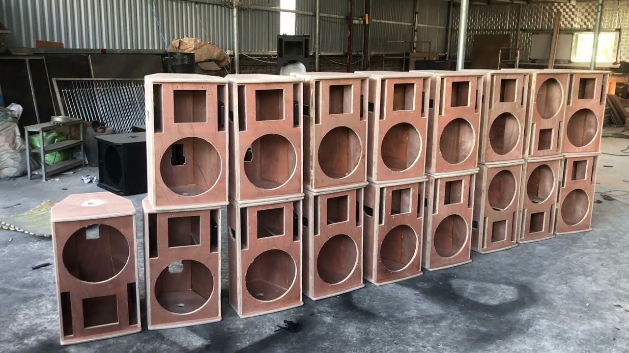 12 inch full range cabinet design _  Mass production of speaker cabinets