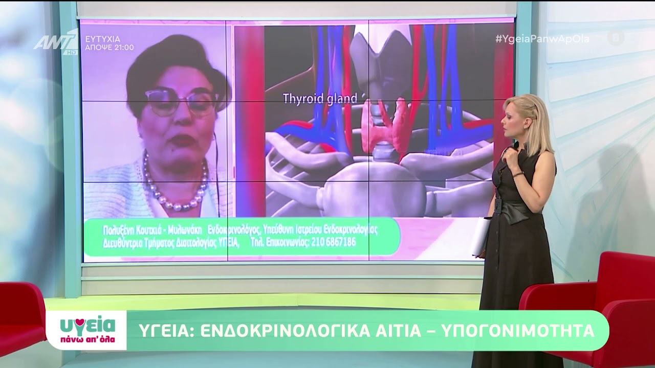 Υπογονιμότητα λόγω ενδοκρινολογικών αιτιών & ο ρόλος του ενδοκρινολόγου | Πολυξένη Κουτκιά -Μυλωνάκη