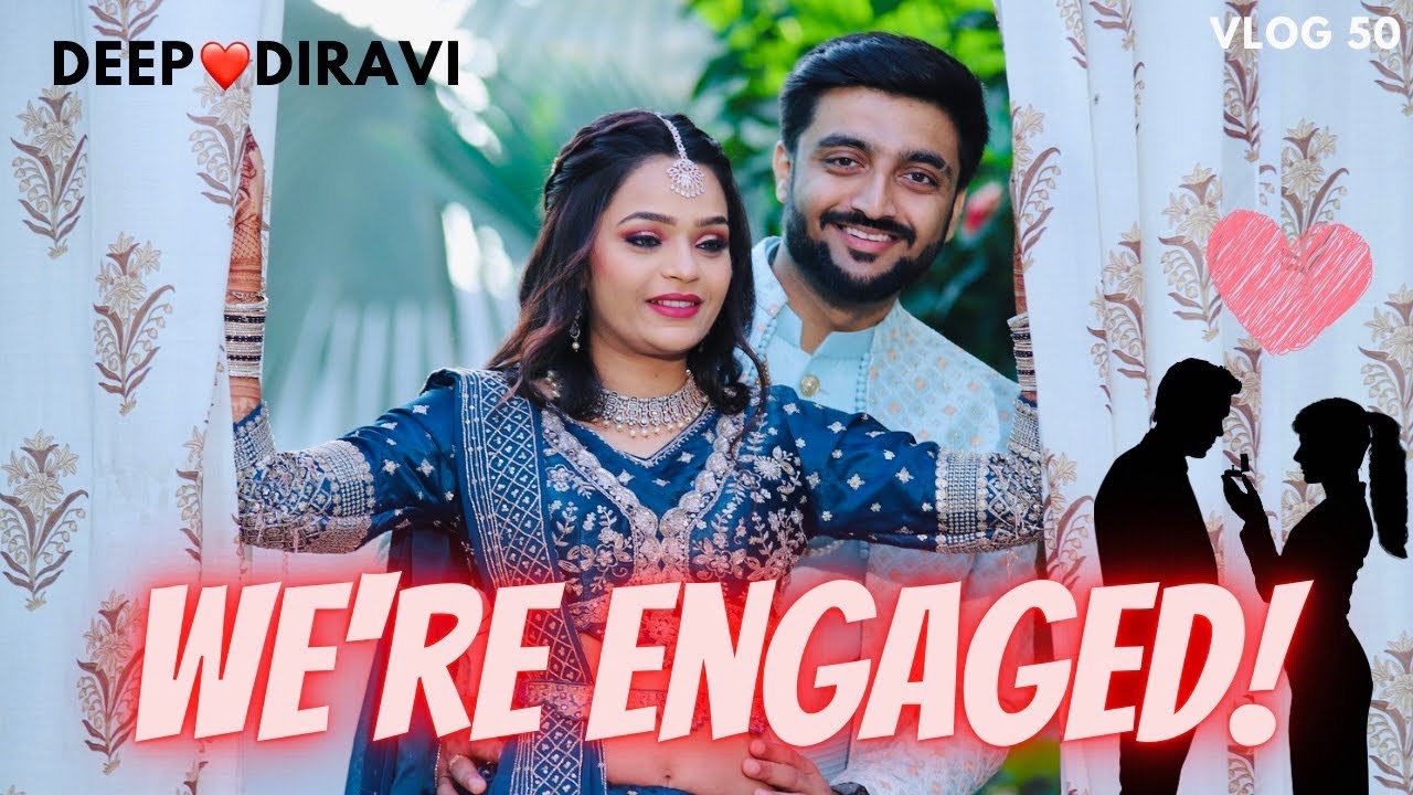 We're Engaged!😍 || DEEP + DIRAVI Engagement Ceremony💍 || VLOG 50 || Deep Padmani Vlogs
