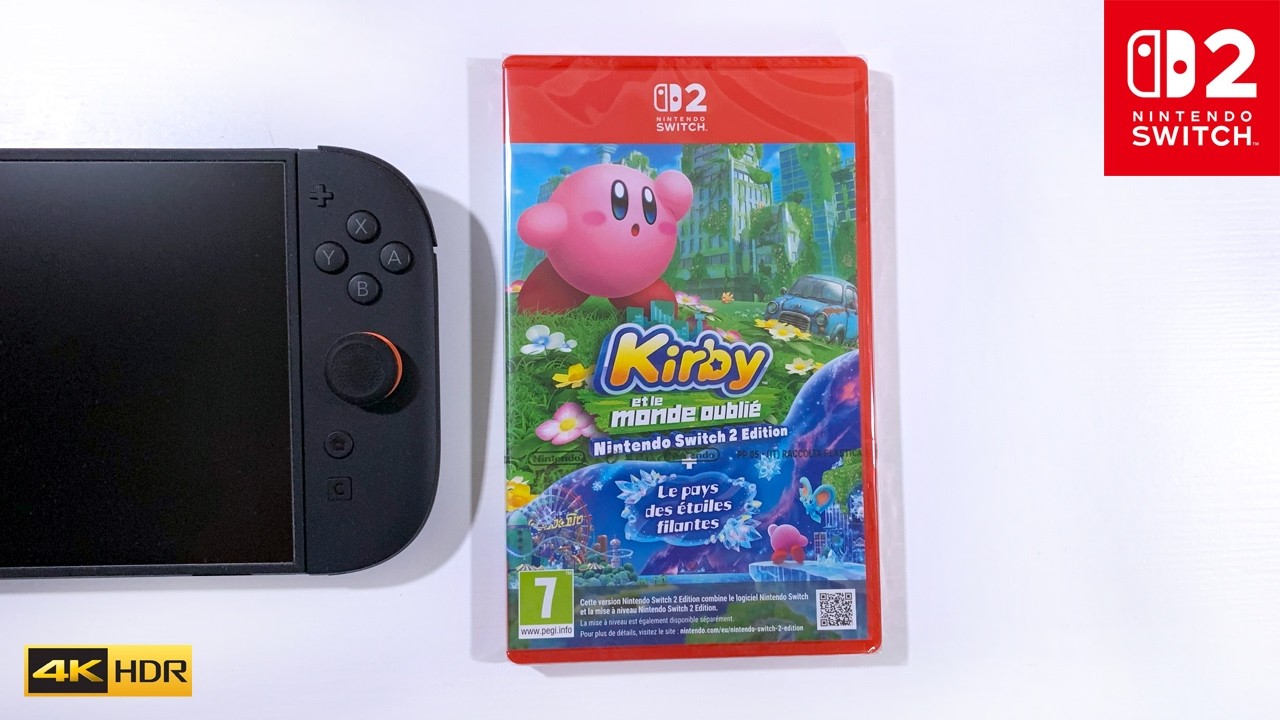 Kirby Star-Crossed World Unboxing (Kirby and the Forgotten Land - Nintendo Switch 2 Edition)