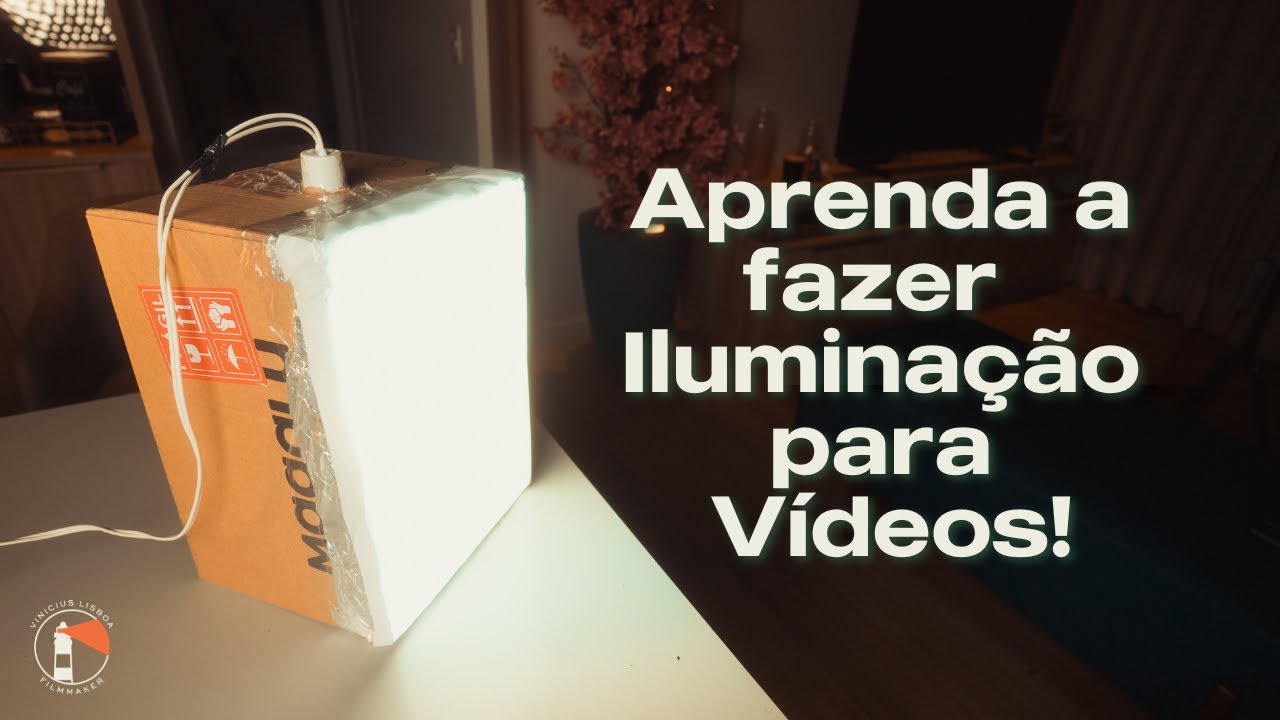 Como Fazer Softbox DIY - Iluminação para Vídeo