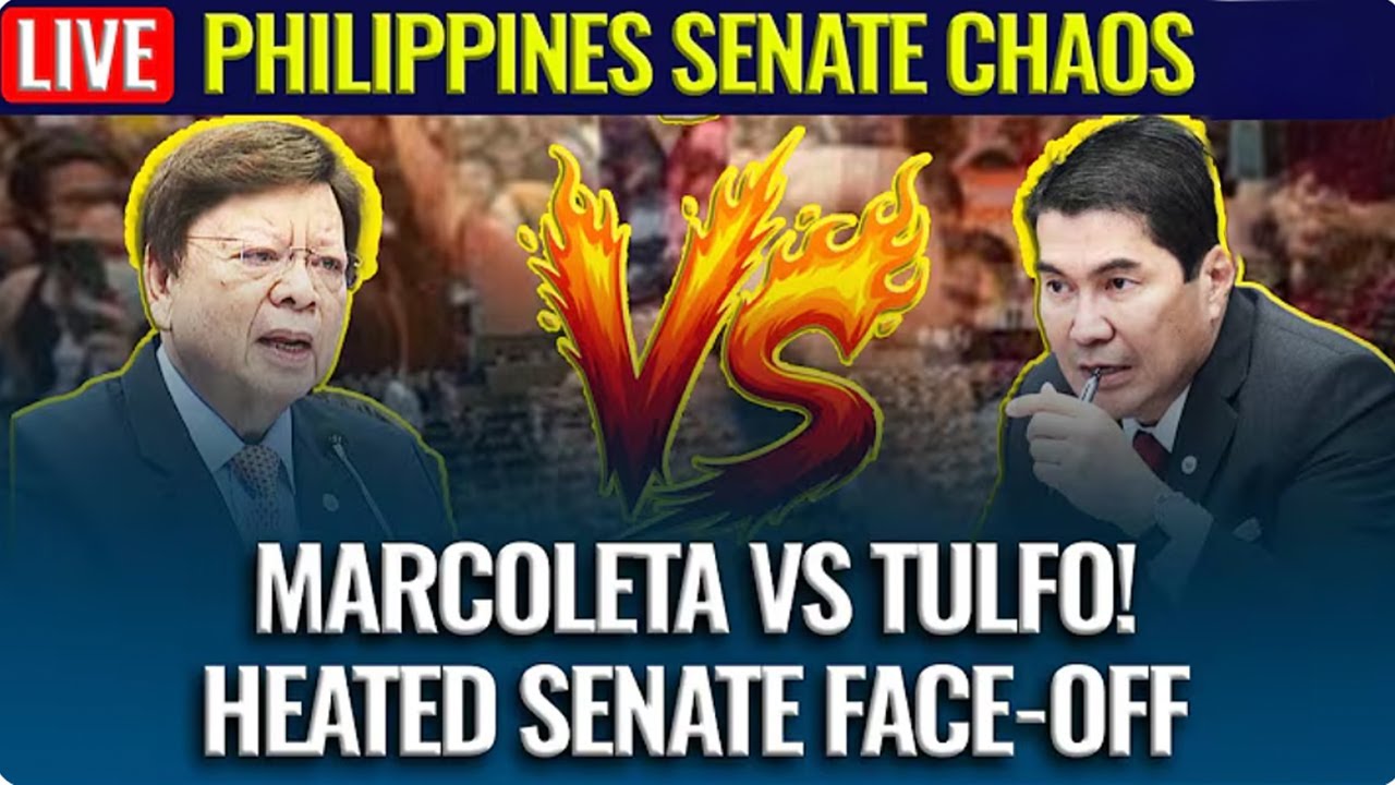🔴Philippines Senate Drama LIVE: Marcoletta Hits Back as Senators Reject Raffy Tulfo’s Proposal