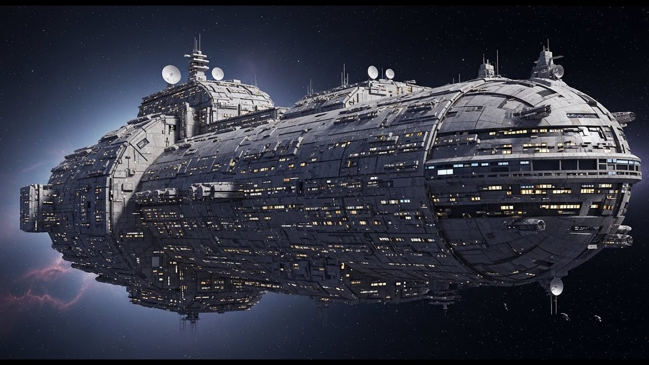 A Colossal Starship Abandoned for Centuries—A Human Mechanic Revives It Into a Superweapon