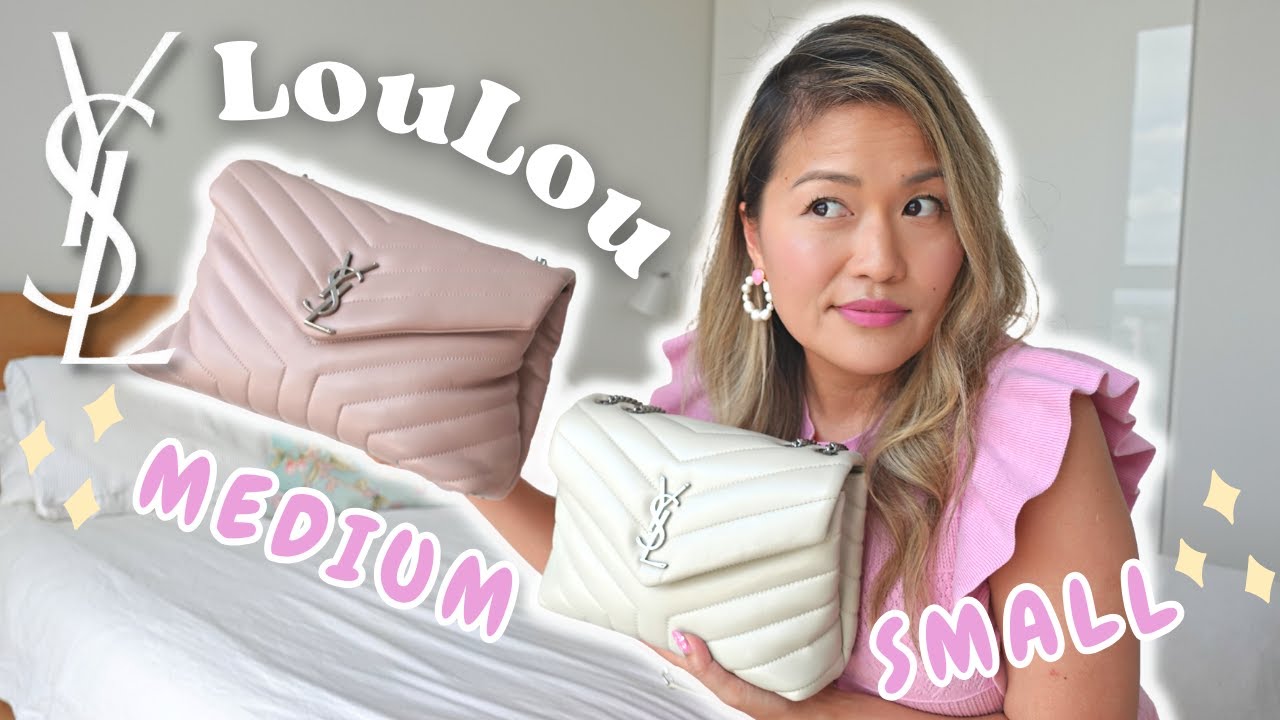 YSL LOULOU COMPARISON 🤍 Small OR Medium? don’t make my mistake!
