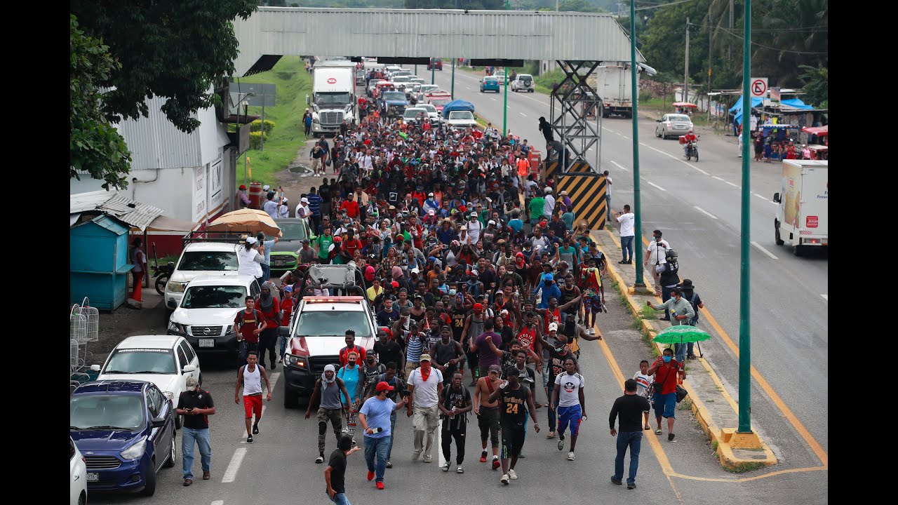 Sale de Tapachula nueva caravana migrante
