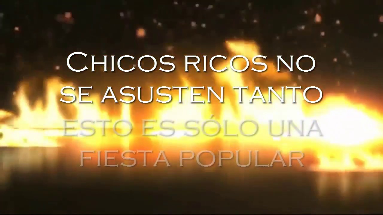 Babasonicos - Fiesta Popular (Letra)
