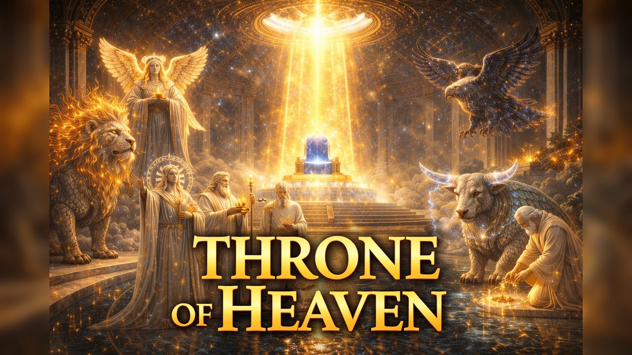 Heaven’s Throne Room & the Crystal Sea (Revelation 4–5) | 4-Min Cinematic Vision