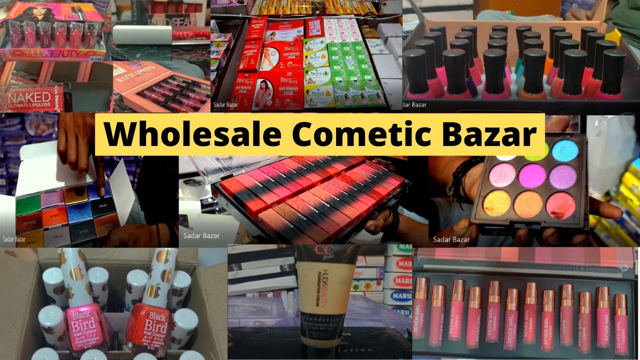 CHEAPEST COSMETIC PRODUCT IN SADAR BAZAR | COSMETIC WHOLESALE MARKET SADAR BAZAR DELHI |