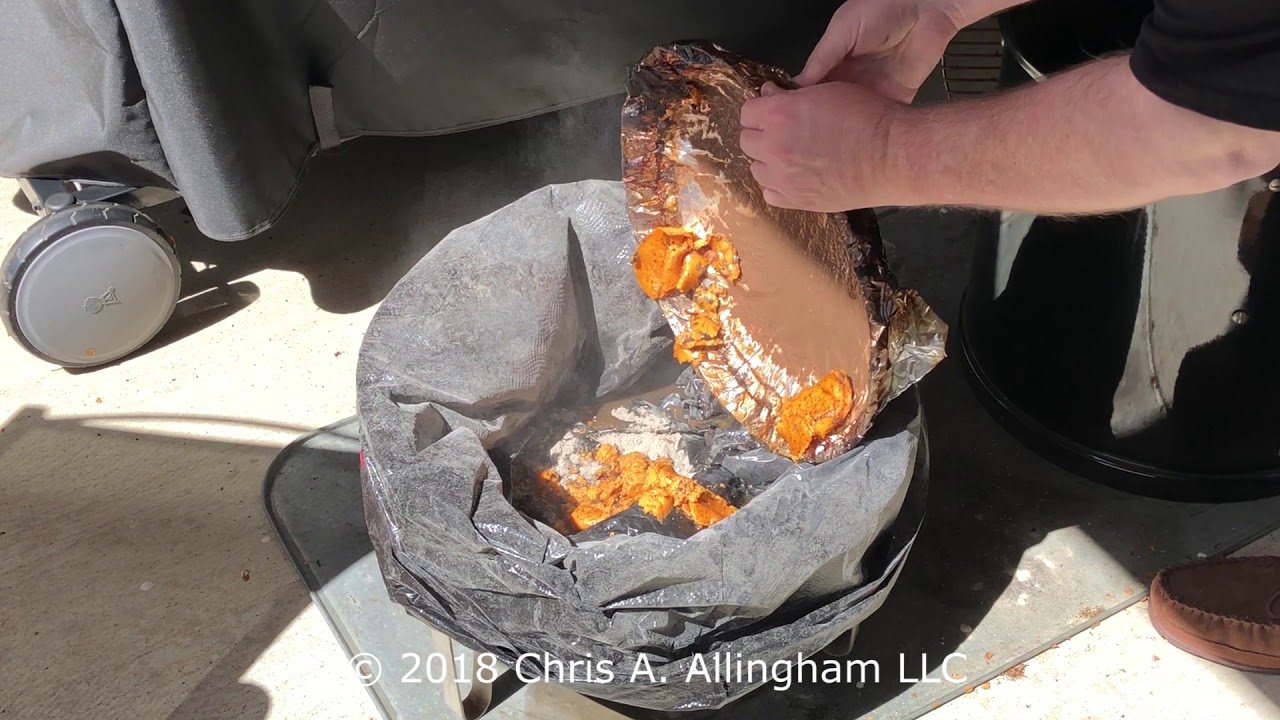 Disposing of Ashes & Water Pan Contents - TVWB - virtualweberbullet.com