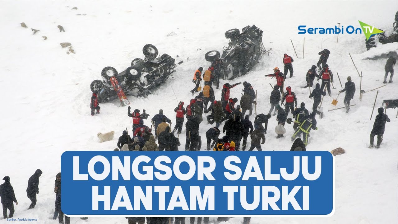 Longsor Salju Hantam Perbatasan Turki-Iran, 41 Meninggal, Puluhan Lainnya Luka-luka