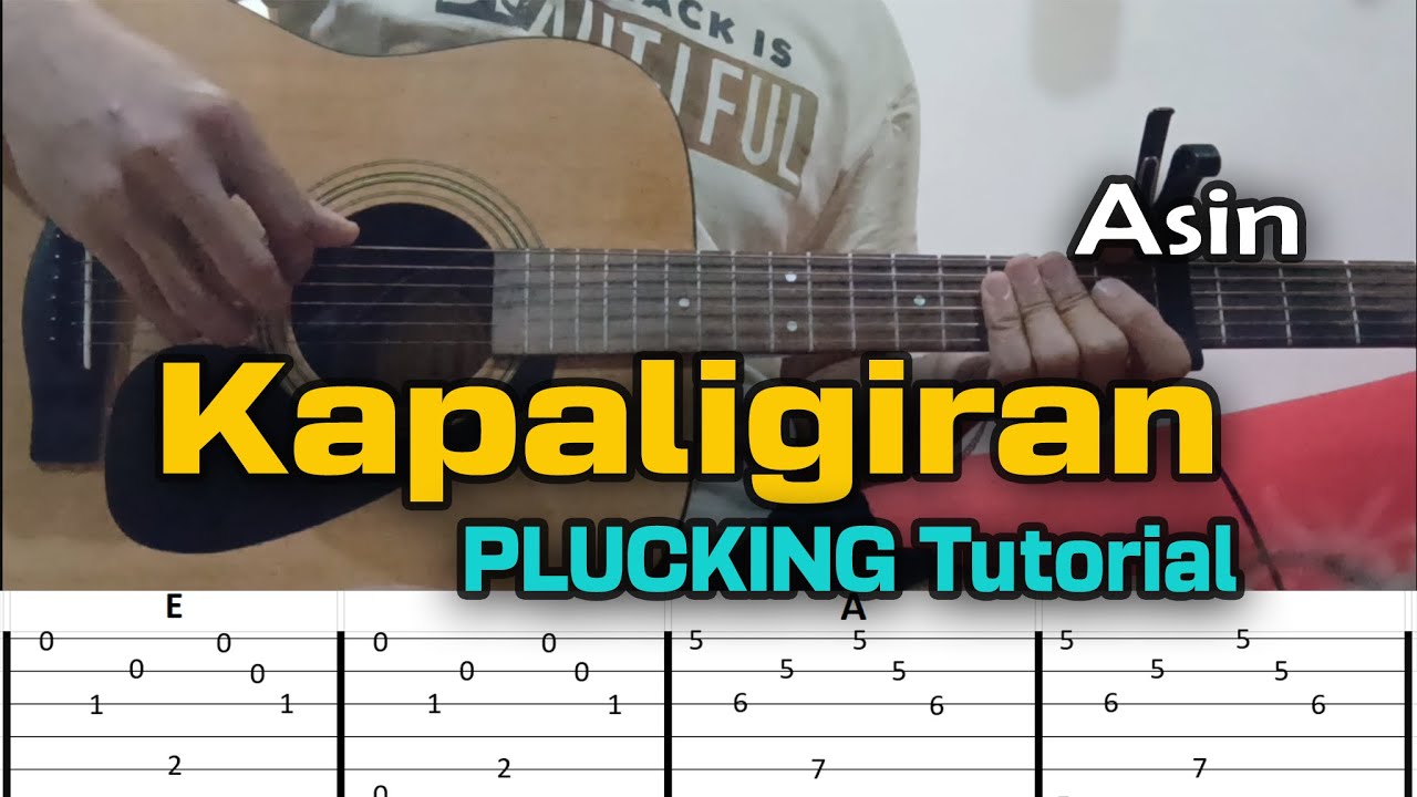 Masdan Mo Ang Kapaligiran by Asin - With Tabs - [Full Plucking Tutorial]