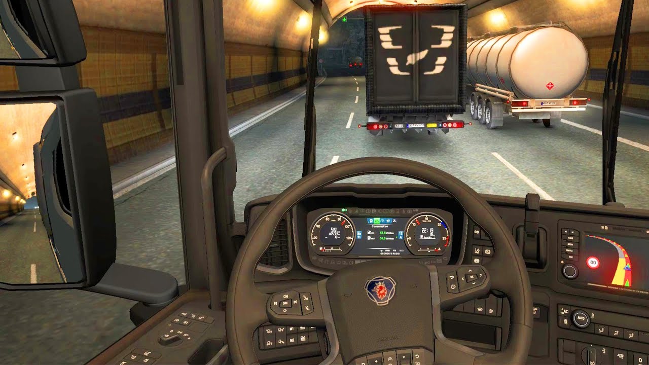 Euro Truck Simulator 2 - Part 5 | Scania S580 |  Mannheim to Stuttgart