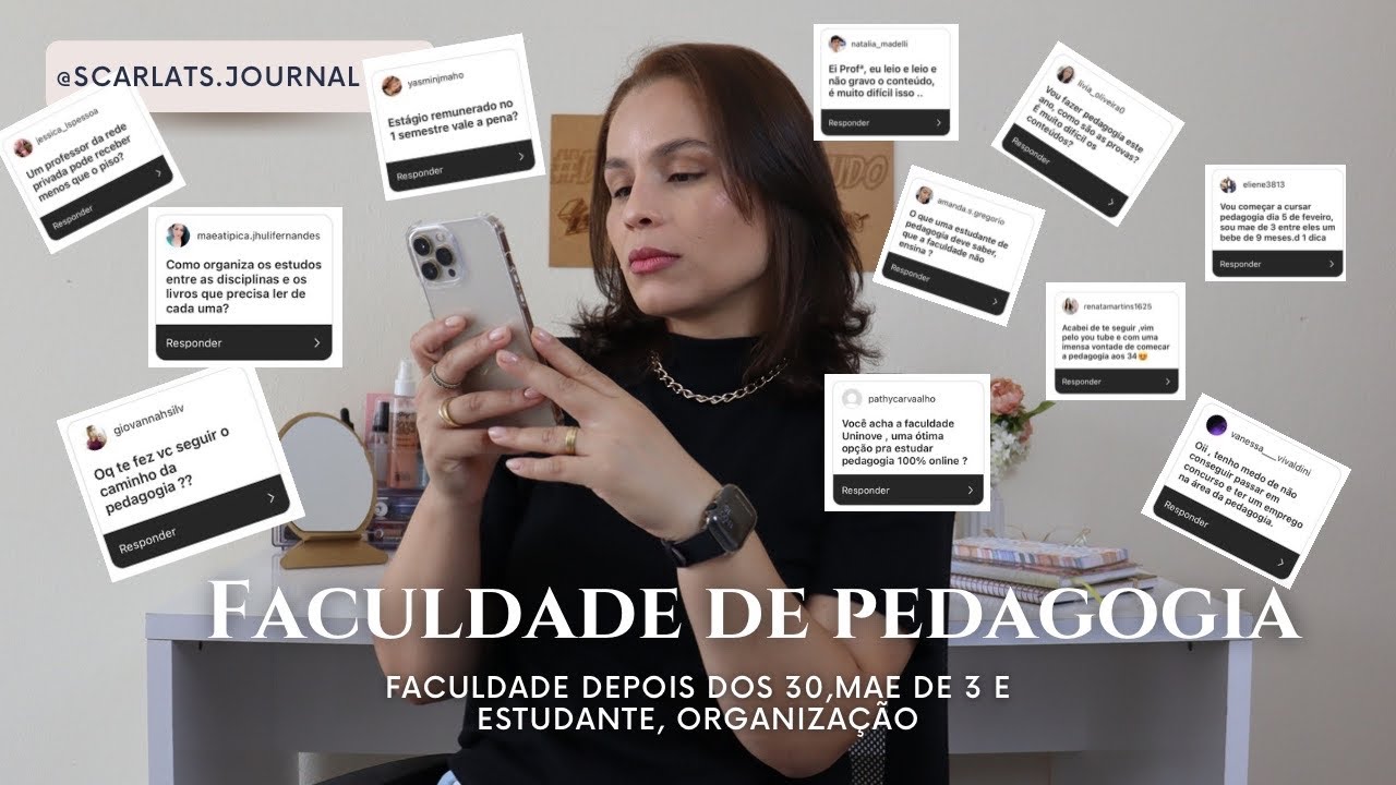 Provas, Estágio, + de 30 anos mãe e estudante, Salário baixo, Concurso, E-mec e +