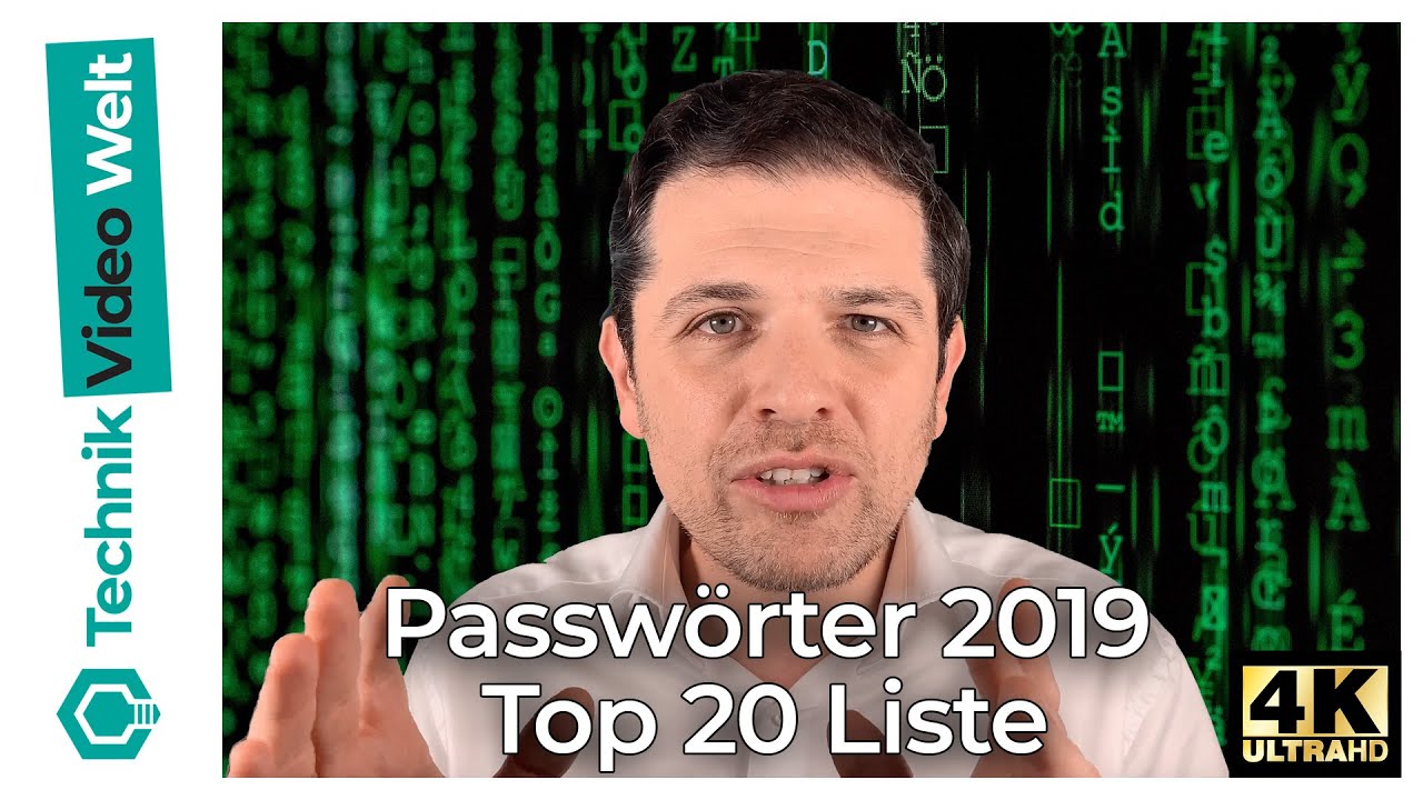 Passw&ouml;rter 2019 🙊 Top 20 Liste