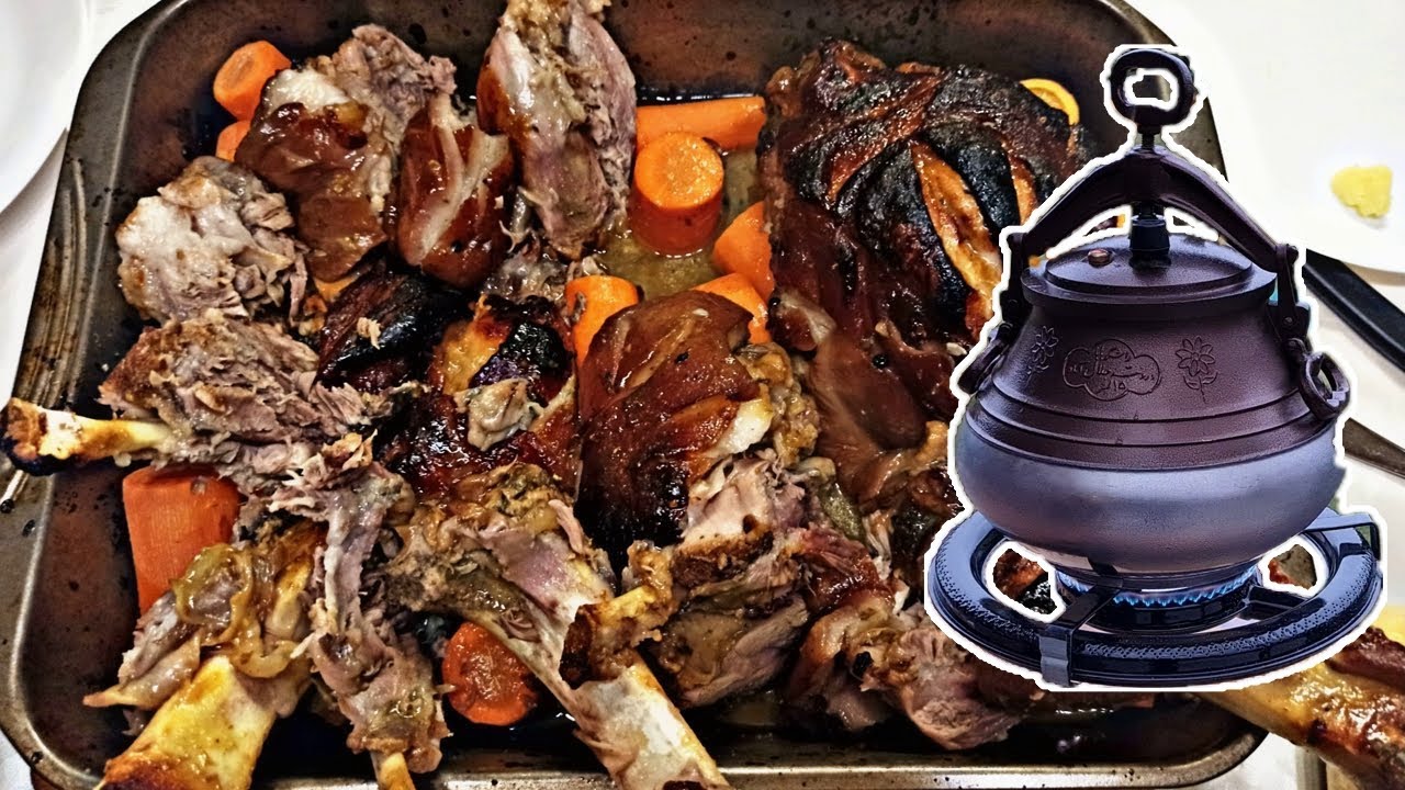 Брутальные свиные рульки по-афгански Казань