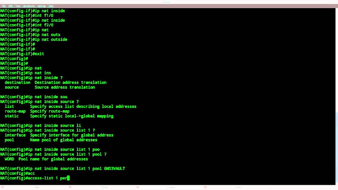NAT Dynamic on Cisco IOS Router
