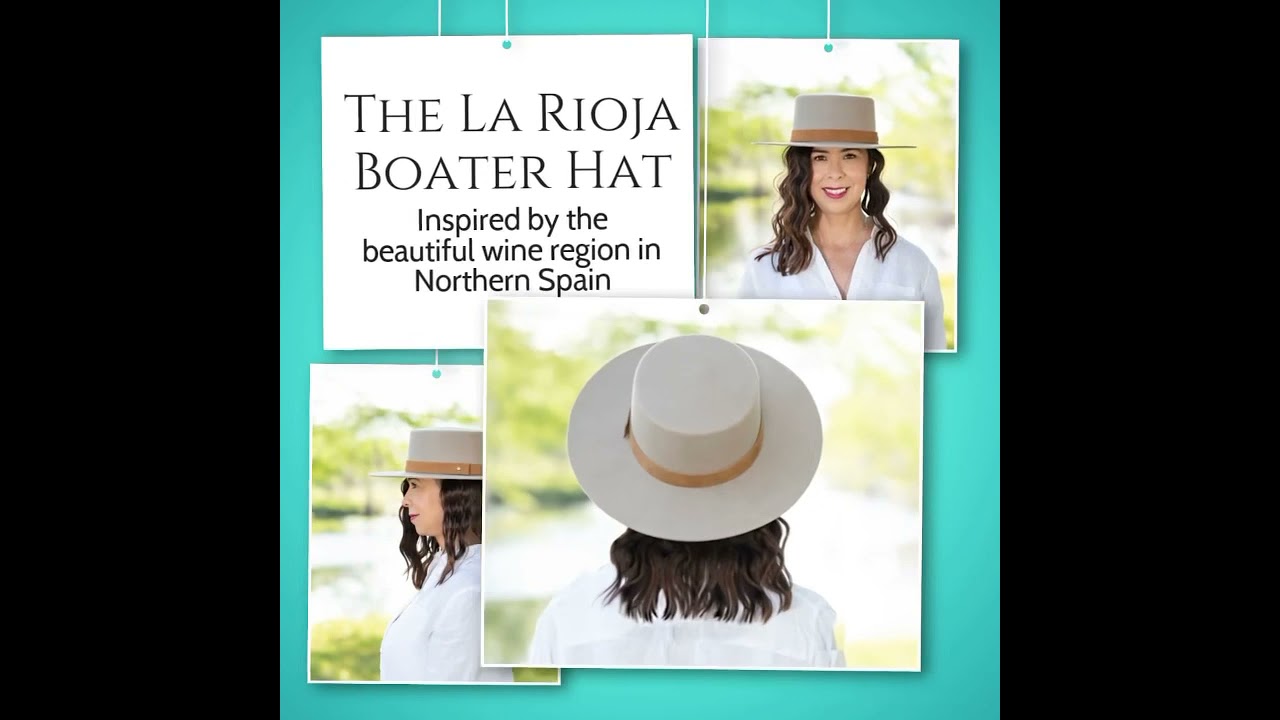 La Rioja Boater Hat