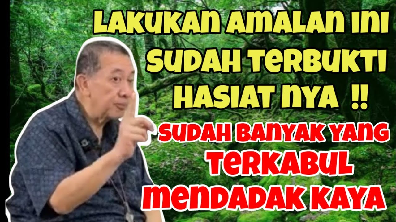 Amalan mendadak kaya