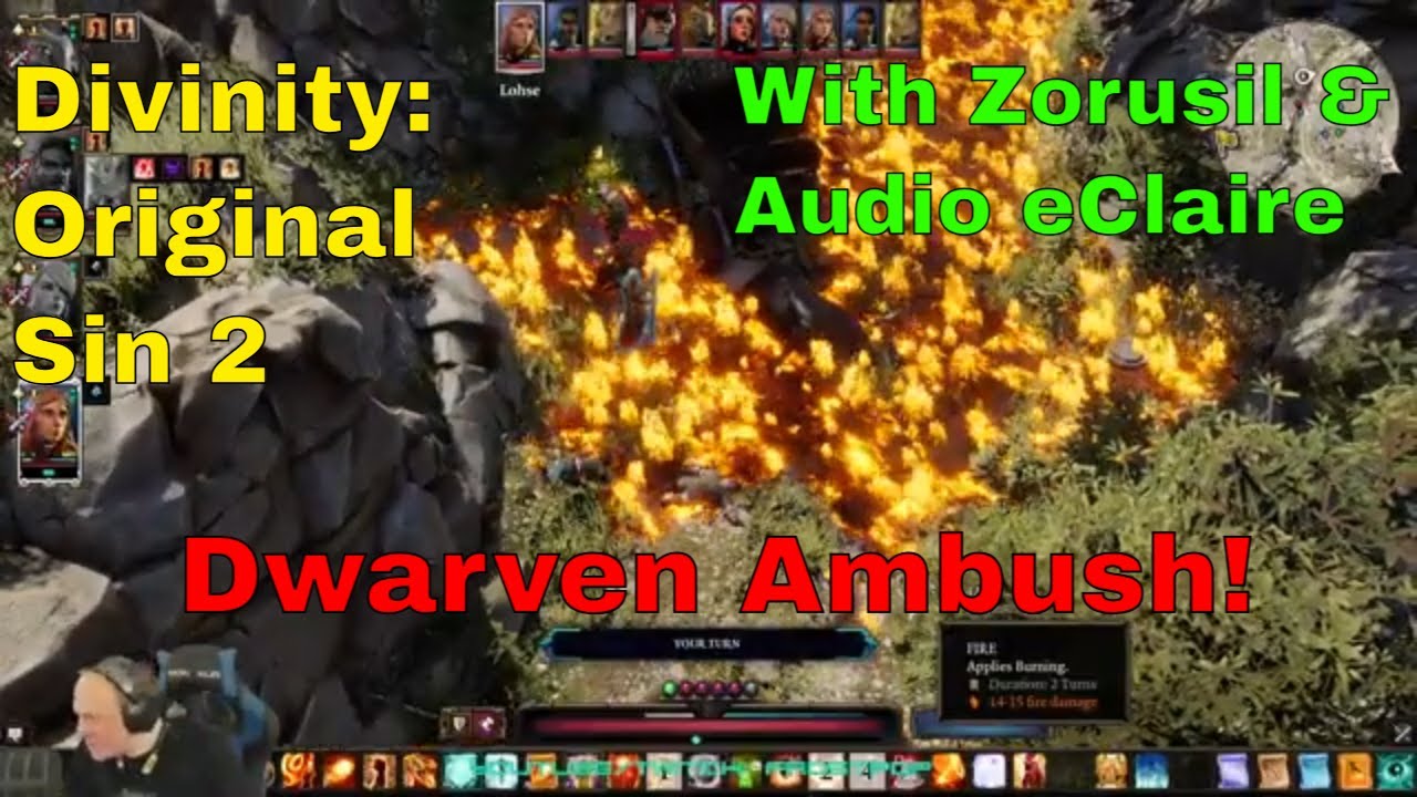 Divinity Original Sin 2:  W/Zorusil & Audio eClaire - Ambushes!  (Episode 18)