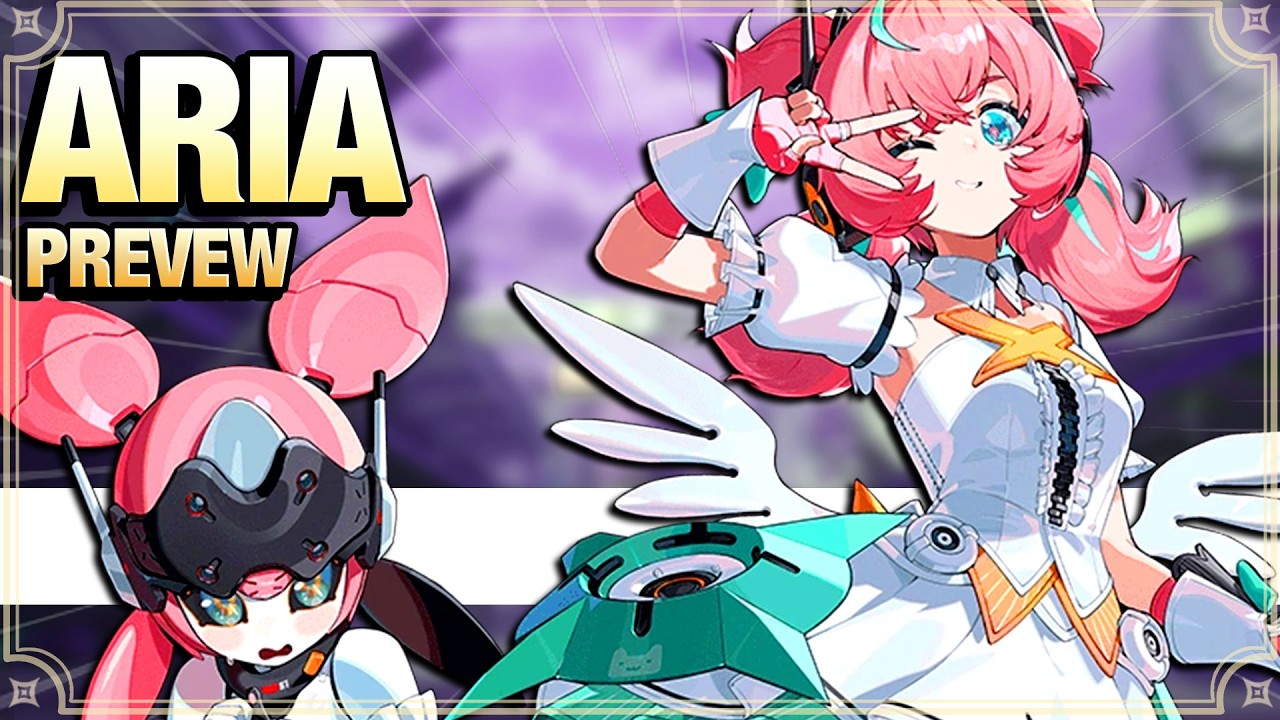 【ZZZ】Aria Preview, Free Skin Robot, Lối Chơi Tấn Công Khi Đáp, DPS Chính Team Thiên Thần Vọng Tưởng
