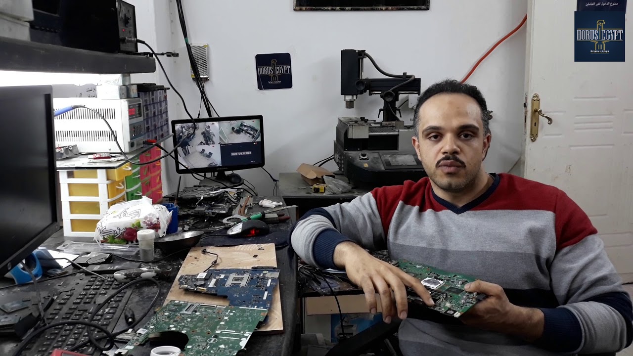 مراحل تتبع عطل الباور في اللابتوب الجزء الاول