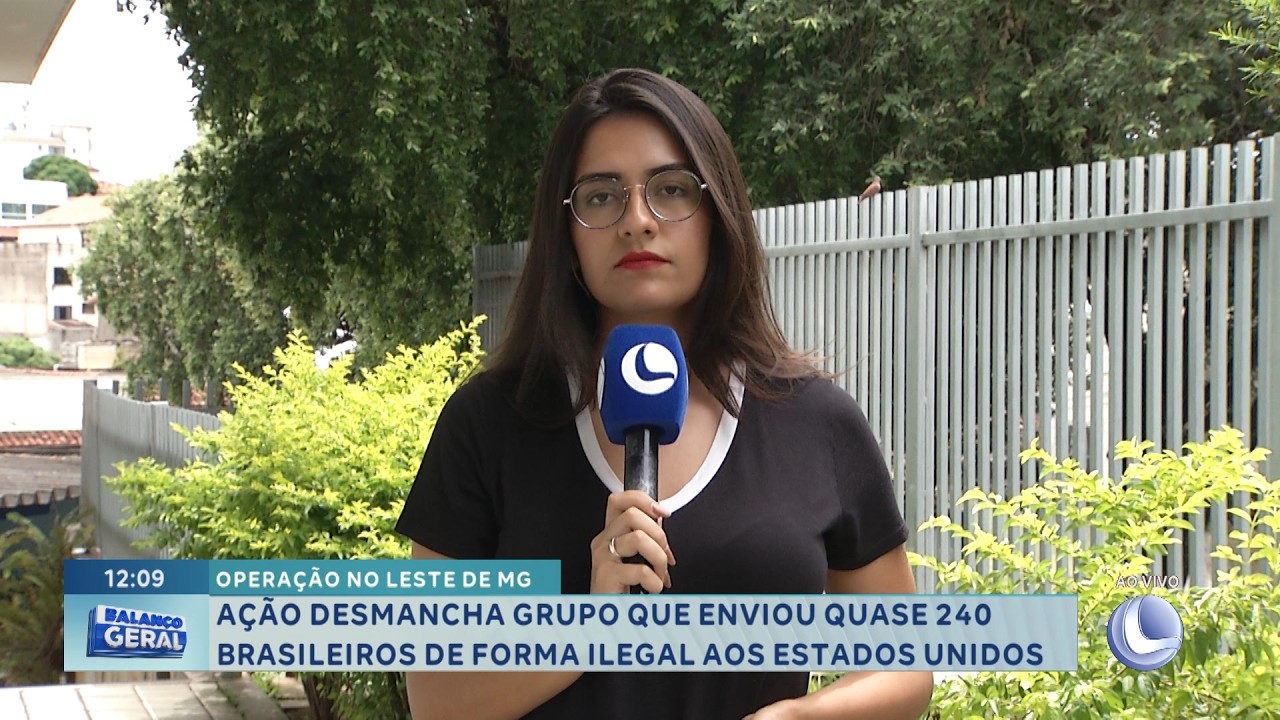 Operação no Leste de MG: Grupo que levou 240 brasileiros ilegalmente aos EUA é alvo de ação.