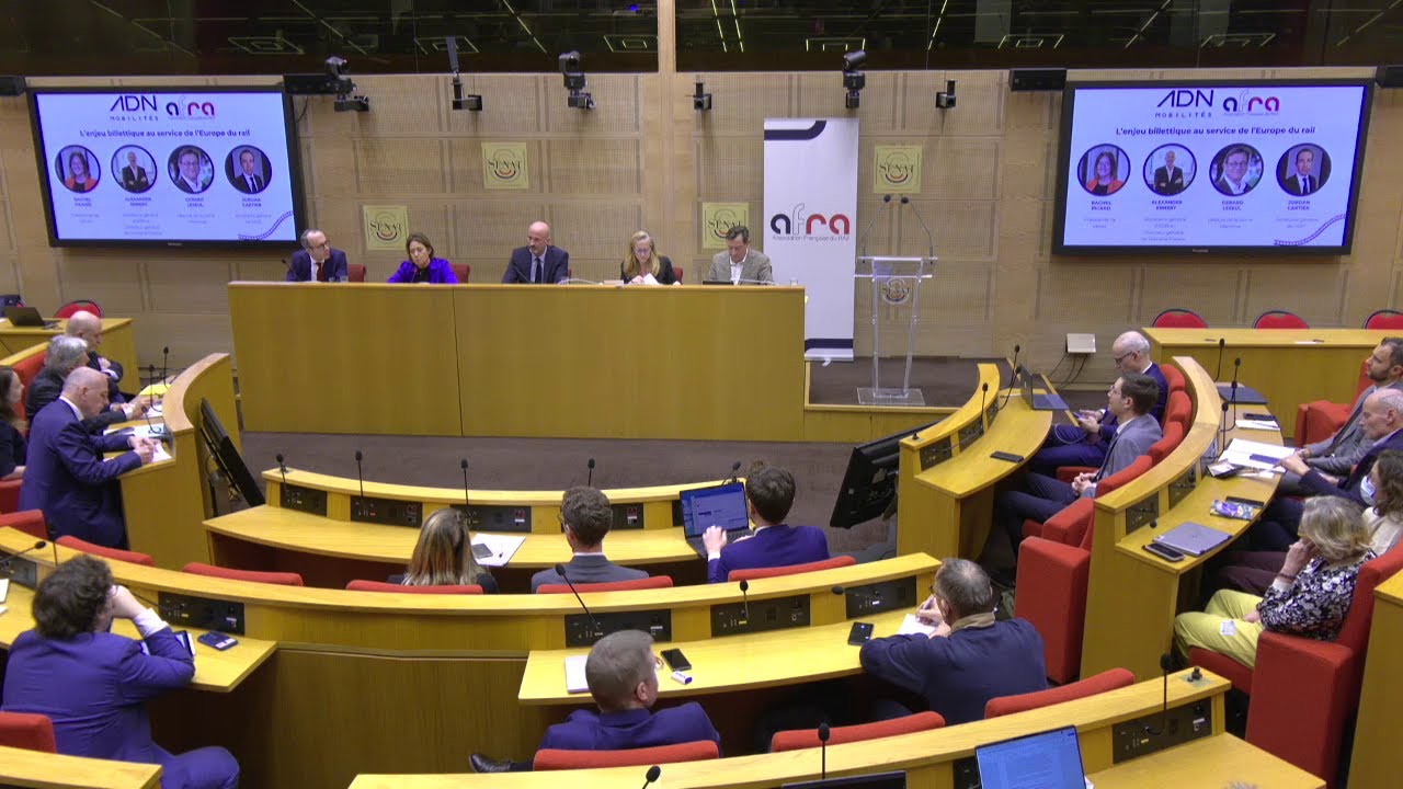 L’enjeu billettique au service de l’Europe du rail - Colloque ADN Mobilités-AFRA 2026